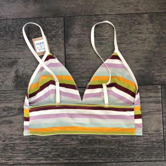 Madewell Cotton Longline Woman’s Bralette - Picture 2 of 8